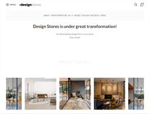 Tablet Screenshot of designstores.eu